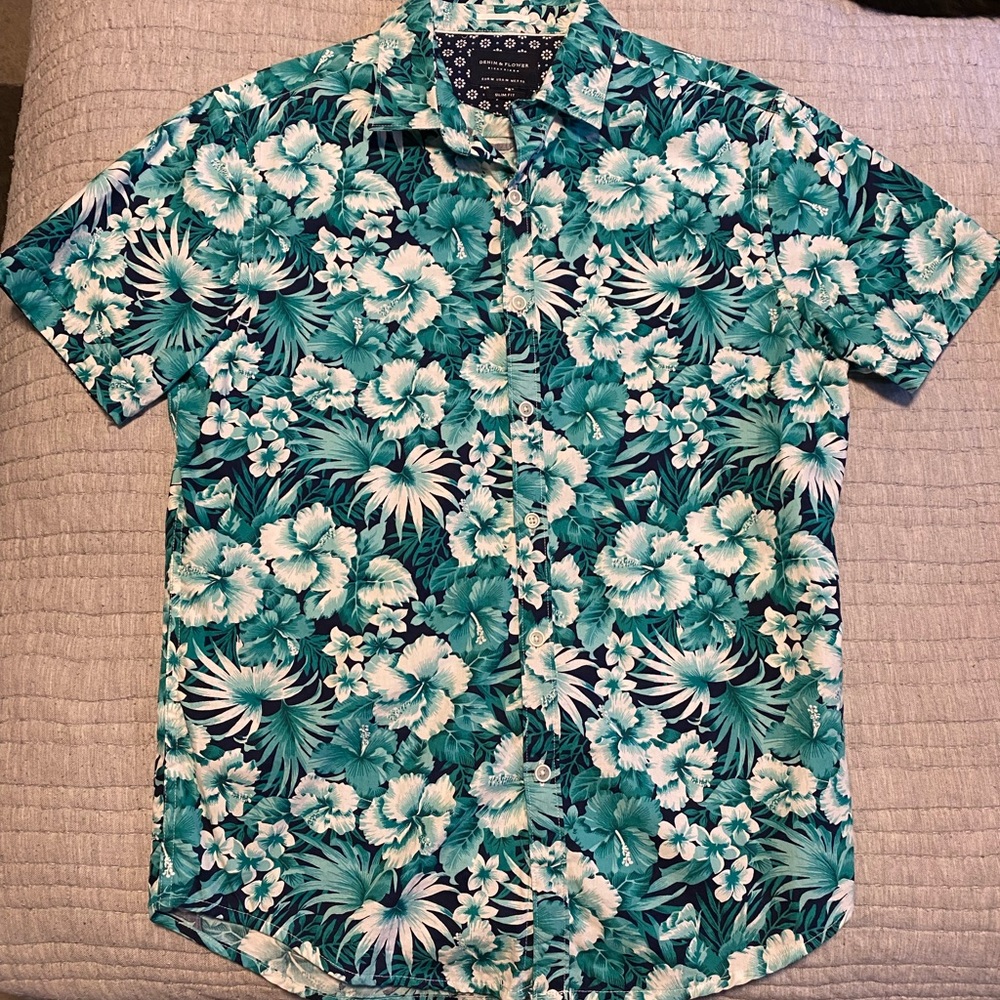 Nice floral casual button down